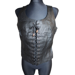 KAMIZELKA MOTOR SKÓRA MATERIAŁ NEW LINE rozm. 40